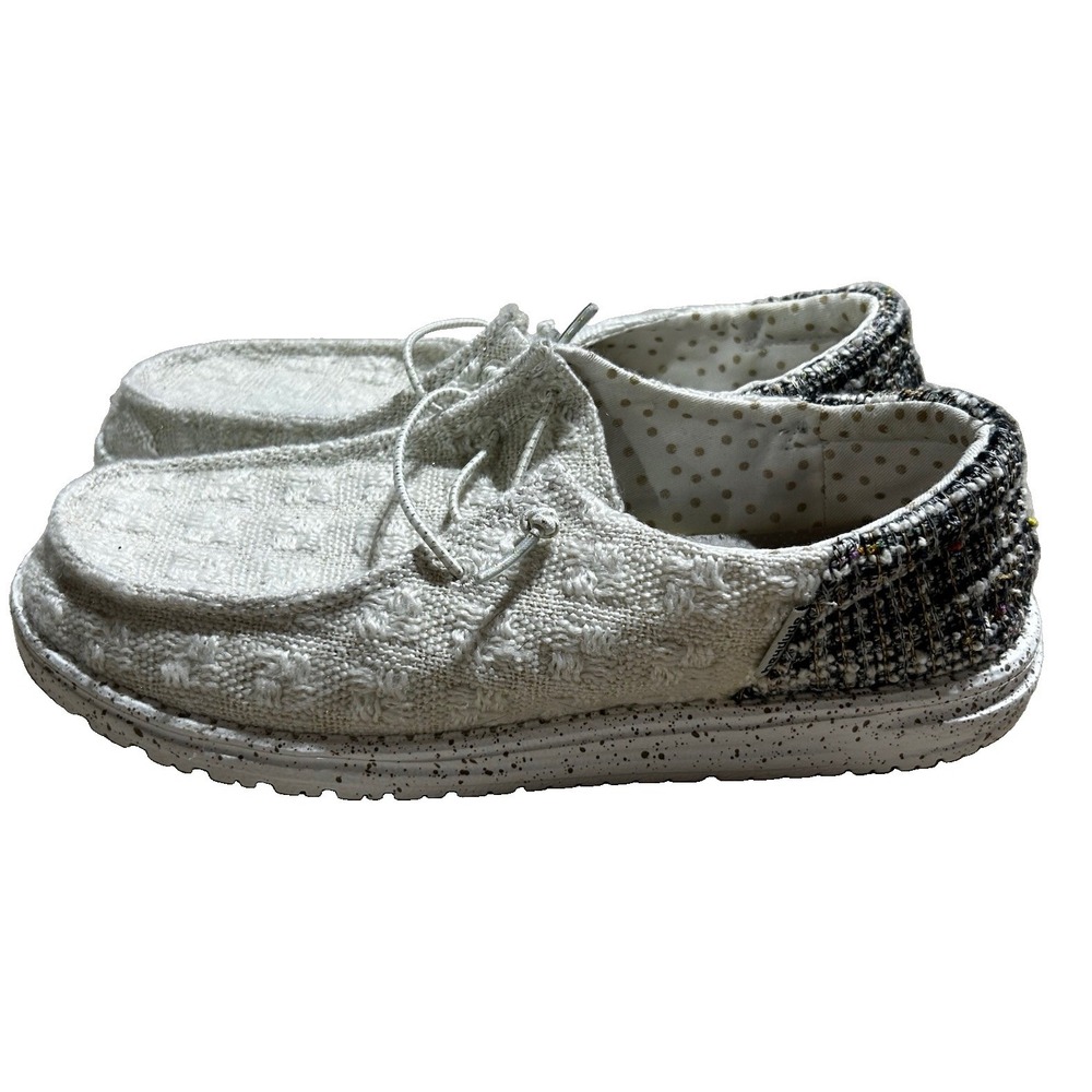 Hey Dude Wendy Funk Holiday Shine Women Size 10